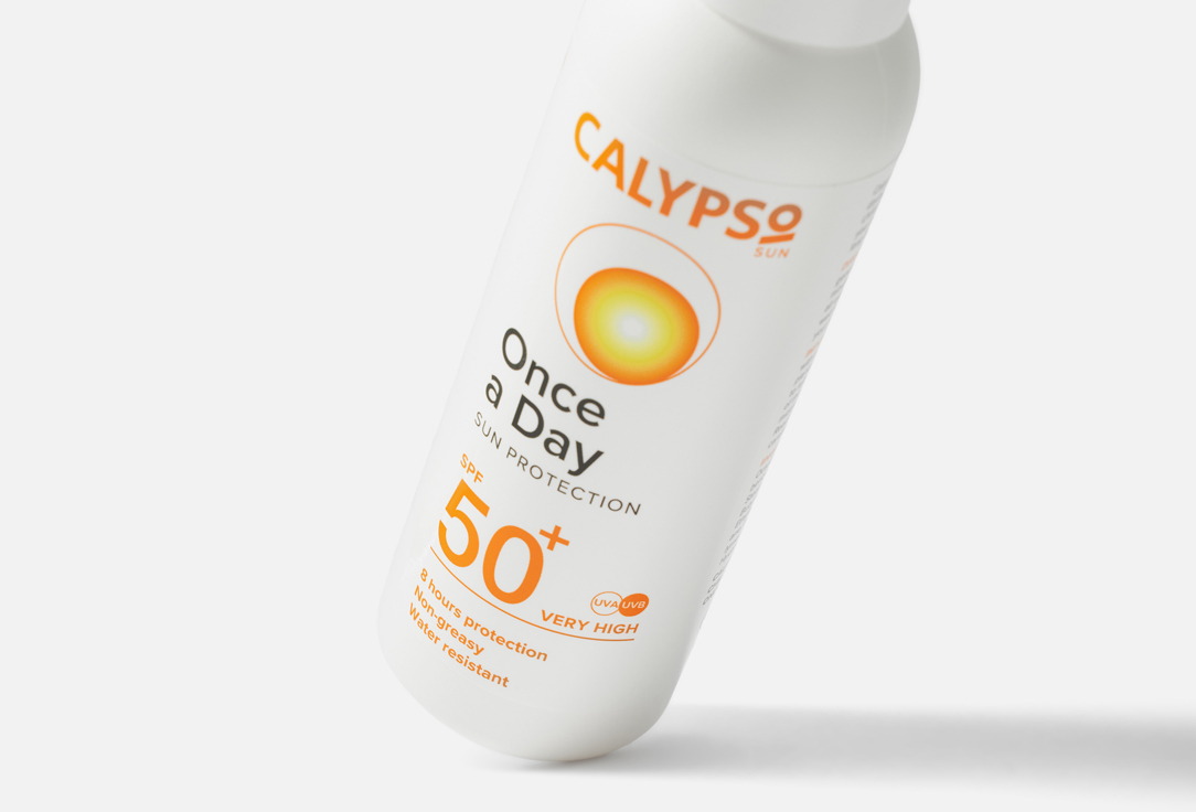 Calypso Sunscreen Lotion SPF50+ Once a Day