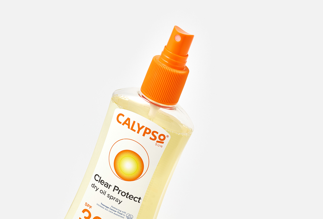 Calypso sunscreen spray oil SPF30 Dry oil