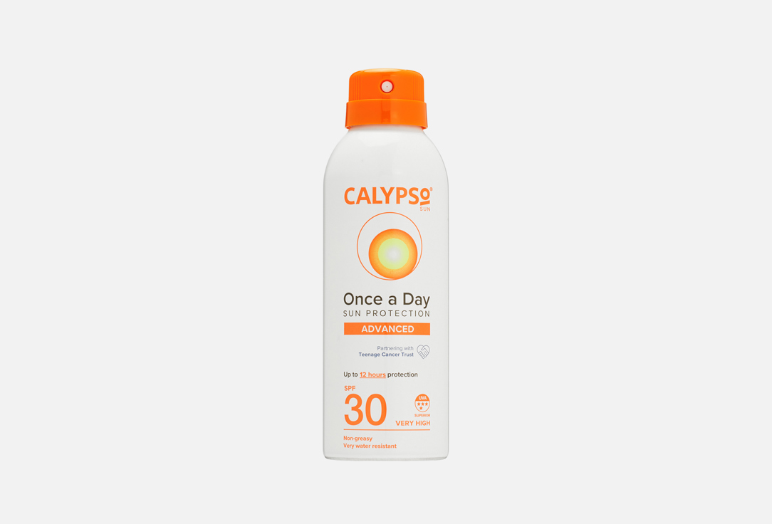 Calypso Sunscreen Spray SPF30 Once a Day