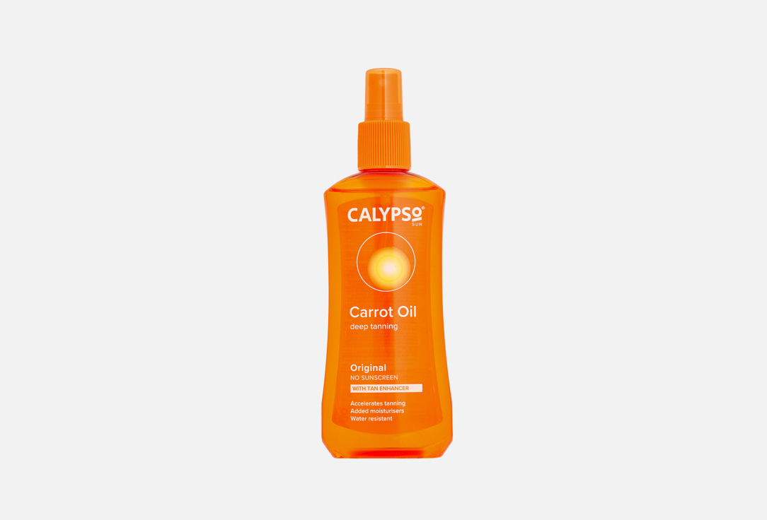 Calypso Carrot oil tanning spray Original Carrot