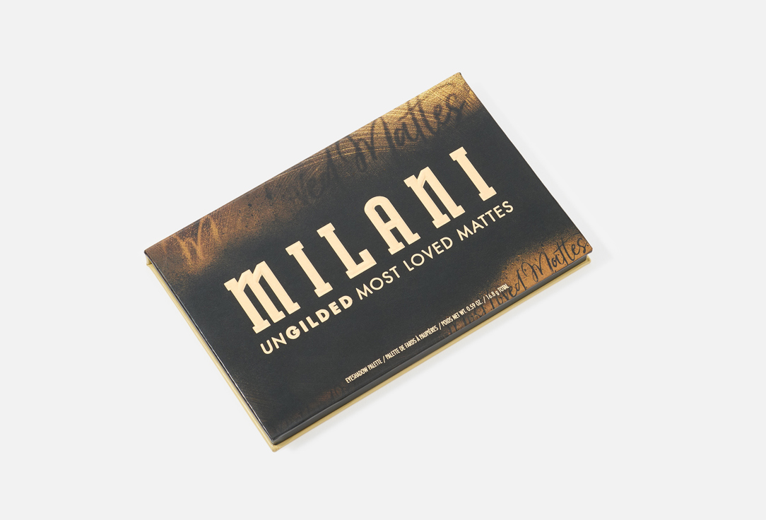 MILANI Matte Eyeshadow Palette Ungilded Most Loved Mattes