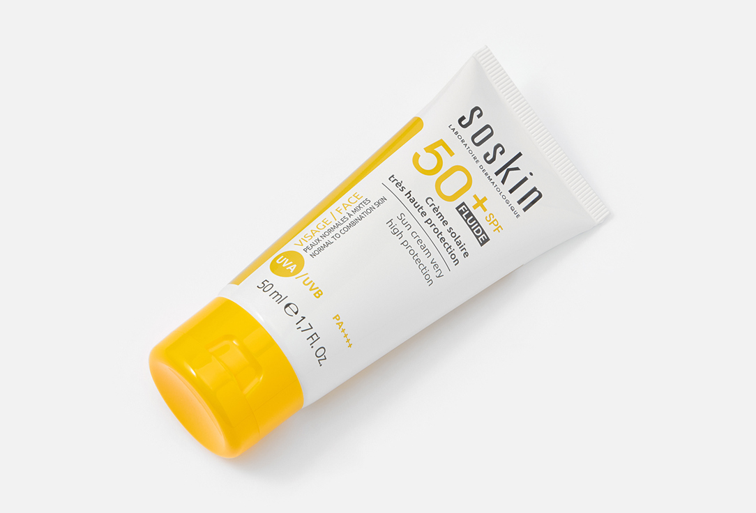 Soskin Sunscreen fluid SPF50+ Sun Guard Sun cream