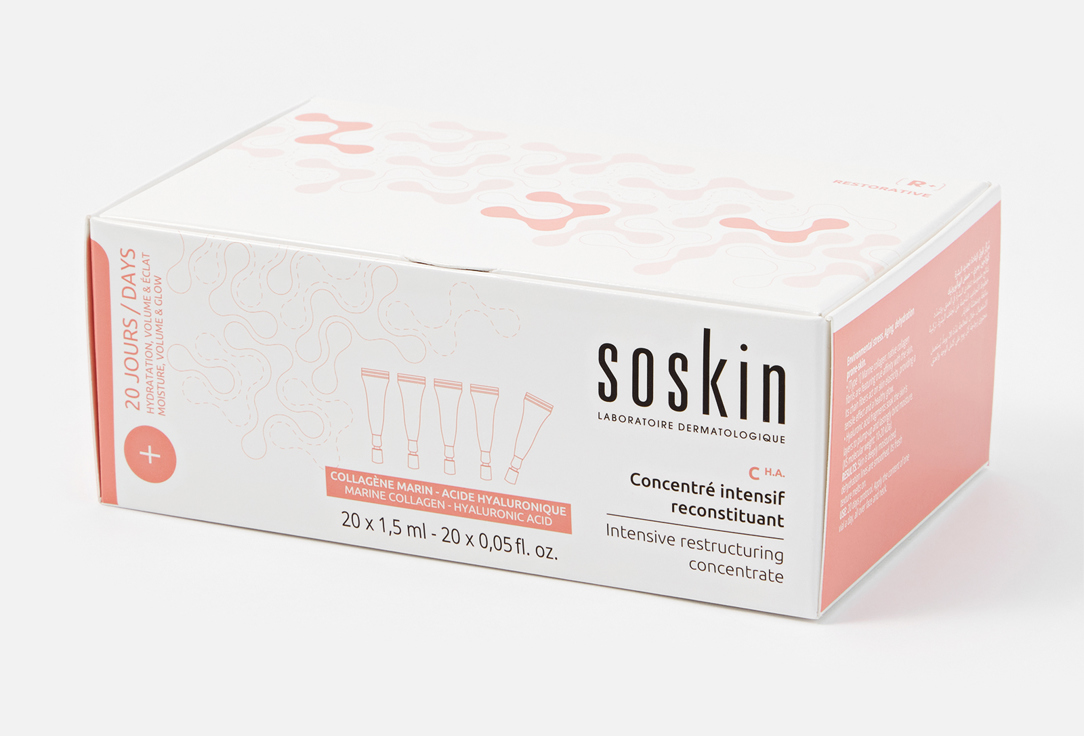 Soskin Face Ampoules Intensive Restructuring Concentrate