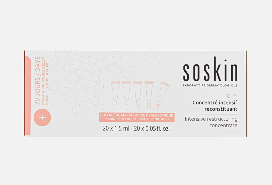 Soskin Face Ampoules Intensive Restructuring Concentrate