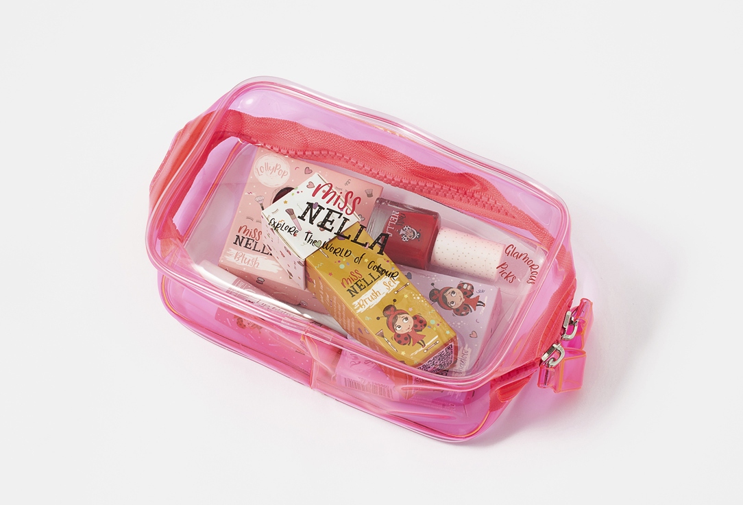 Miss Nella Beauty set for kids Glamorous Picks Pink Edition 9 pcs Miss Nella Beauty set for kids Glamorous Picks Pink Edition
