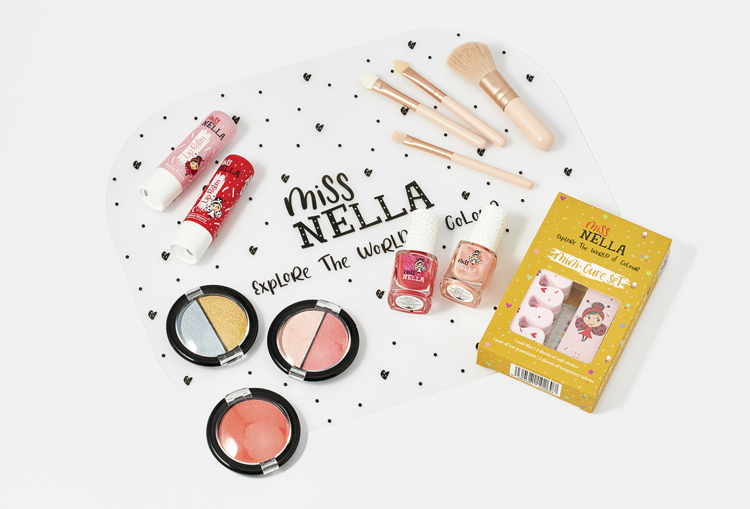 Miss Nella Beauty set for kids Bag of Wonders Special Edition 19 pcs Miss Nella Beauty set for kids Bag of Wonders Special Edition