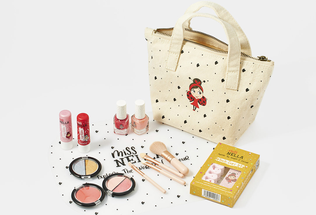 Miss Nella Beauty set for kids Bag of Wonders Special Edition 19 pcs Miss Nella Beauty set for kids Bag of Wonders Special Edition