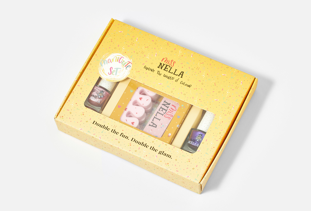 Miss Nella Beauty set for nails Metallic Manicute
