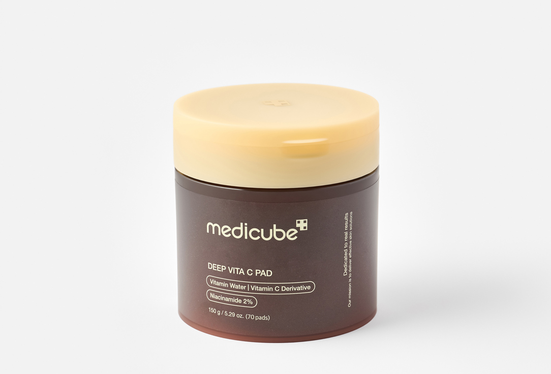 Medicube Осветляющие тонер пэды для лица Deep Vita C Pad