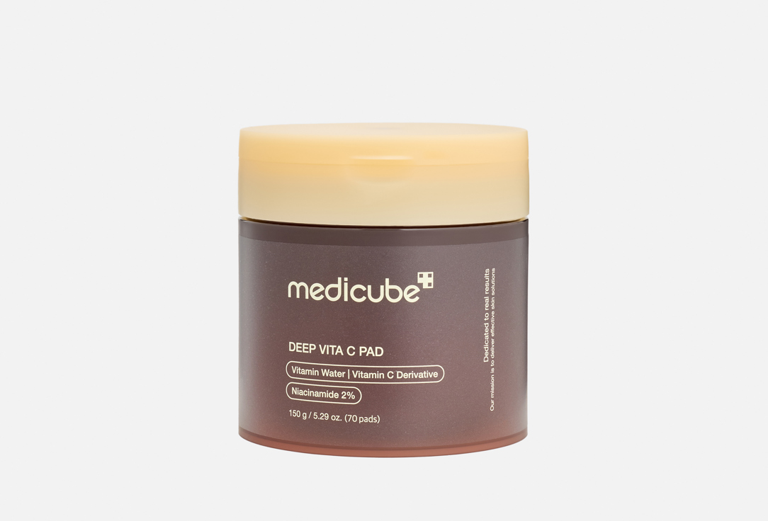 Medicube Осветляющие тонер пэды для лица Deep Vita C Pad