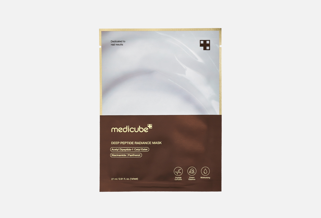 Medicube Face Radiance Mask Deep Peptide 1 pcs Medicube Face Radiance Mask Deep Peptide