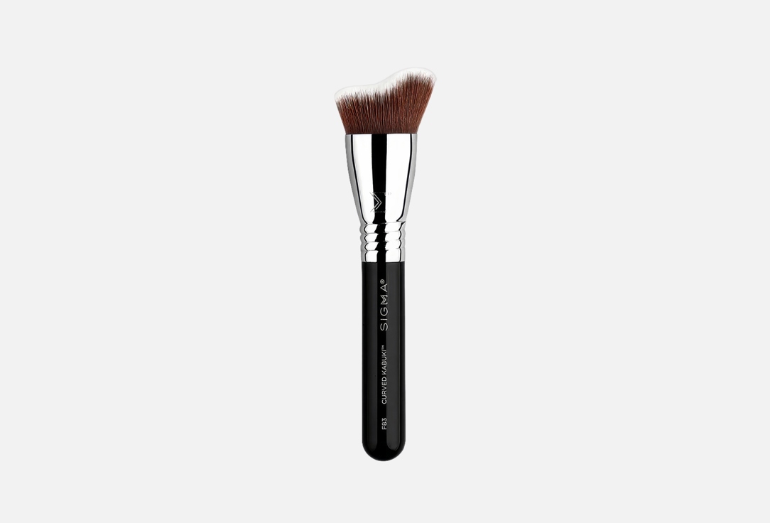SIGMA BEAUTY CURVED KABUKI BRUSH F83 1 pcs SIGMA BEAUTY CURVED KABUKI BRUSH F83