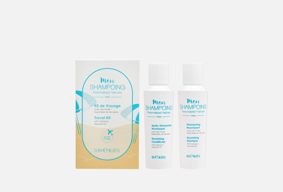 Mon SHAMPOING Shampoo & Conditioner kit Travel 2 pcs Mon SHAMPOING Shampoo & Conditioner kit Travel
