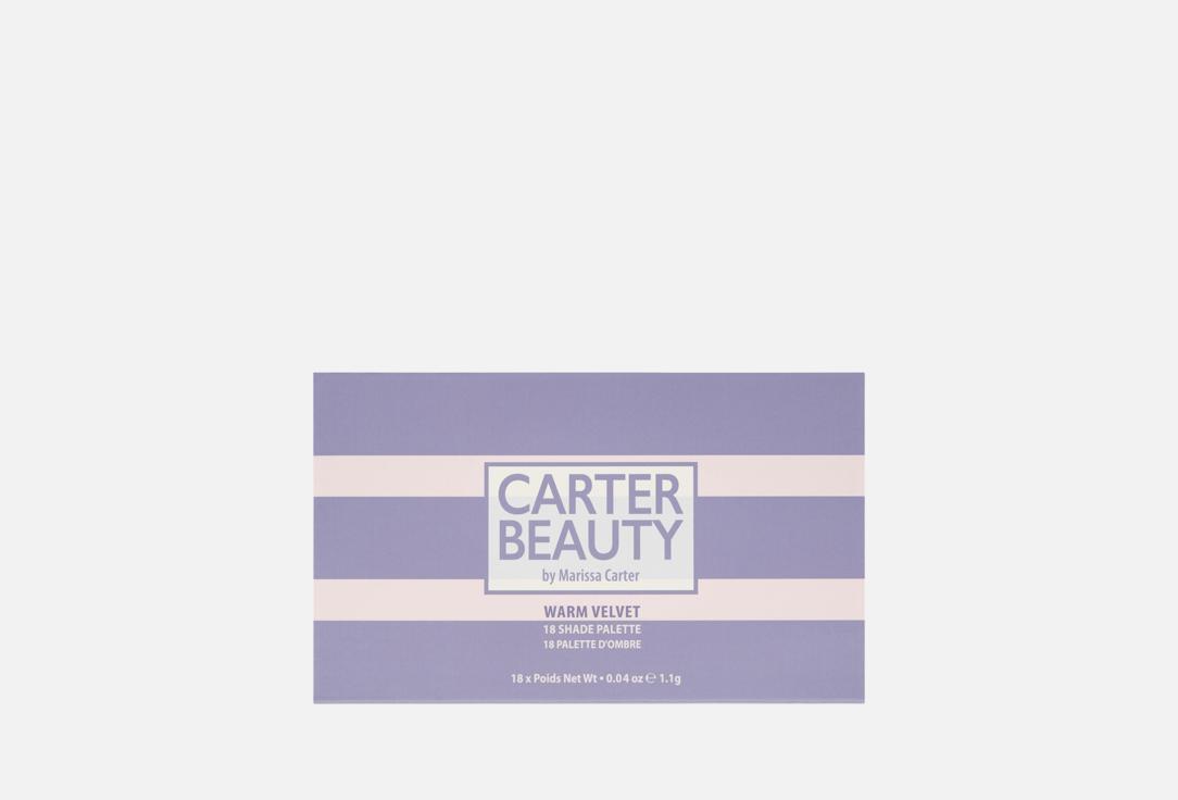 CARTER BEAUTY Eyeshadow Palette 18 Shade Palette Warm velvet 20 g CARTER BEAUTY Eyeshadow Palette 18 Shade Palette