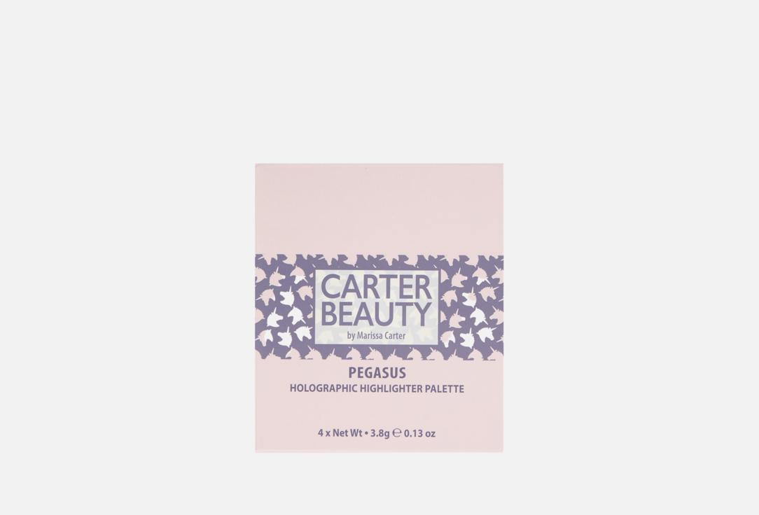 CARTER BEAUTY Compact Highlighter Palette Mini Highlighter Palette Pegasus 15.3 g CARTER BEAUTY Compact Highlighter Palette Mini Highlighter Palette