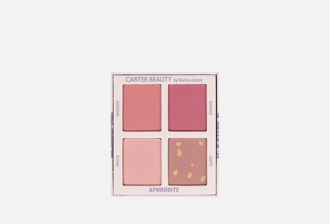 CARTER BEAUTY Compact Blush Palette Blusher Palette Aphrodite 14 g CARTER BEAUTY Compact Blush Palette Blusher Palette