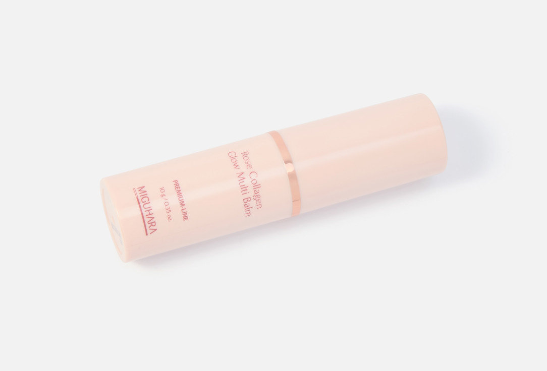 MIGUHARA Осветляющий бальзам-стик для лица Rose Collagen Glow Multi Balm