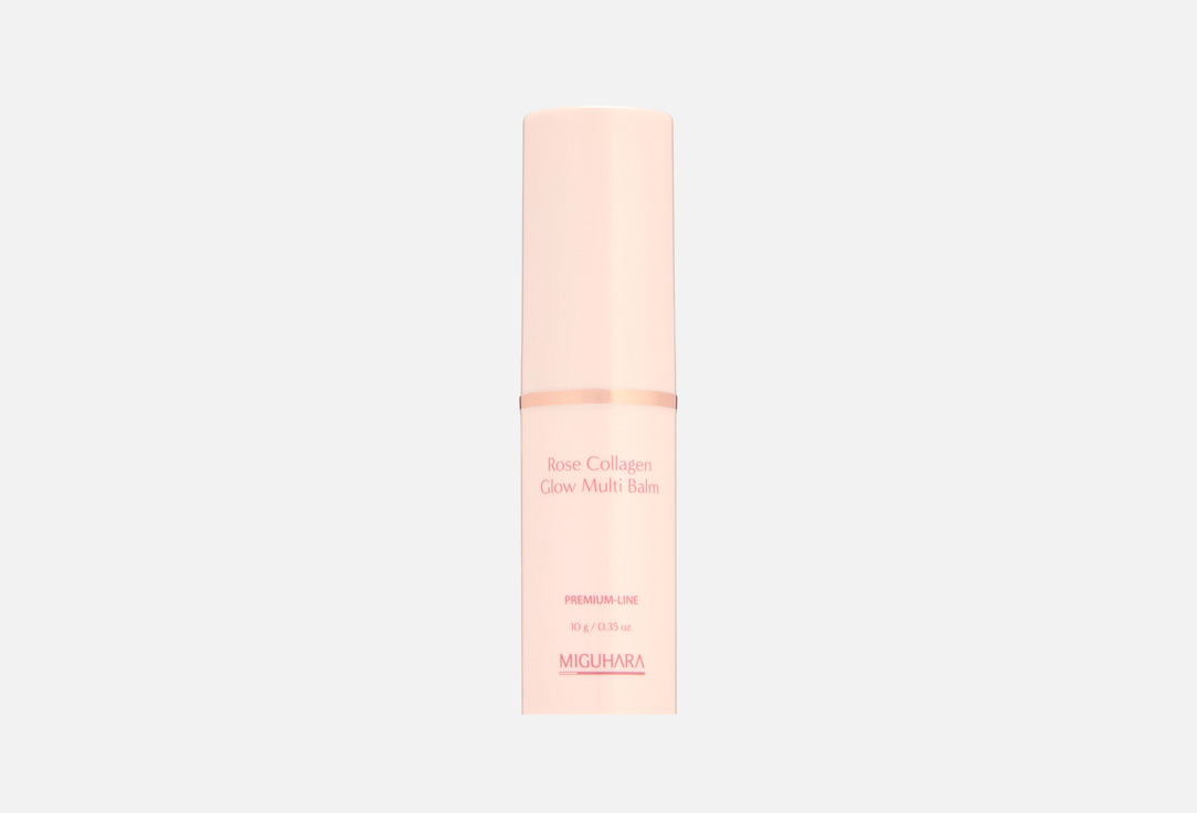 MIGUHARA Осветляющий бальзам-стик для лица Rose Collagen Glow Multi Balm