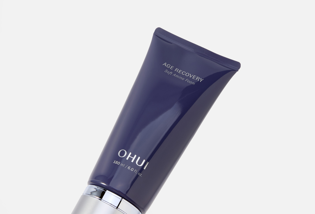 OHUI Очищающая пенка для упругости кожи лица Age recovery 180 мл OHUI Очищающая пенка для упругости кожи лица Age recovery