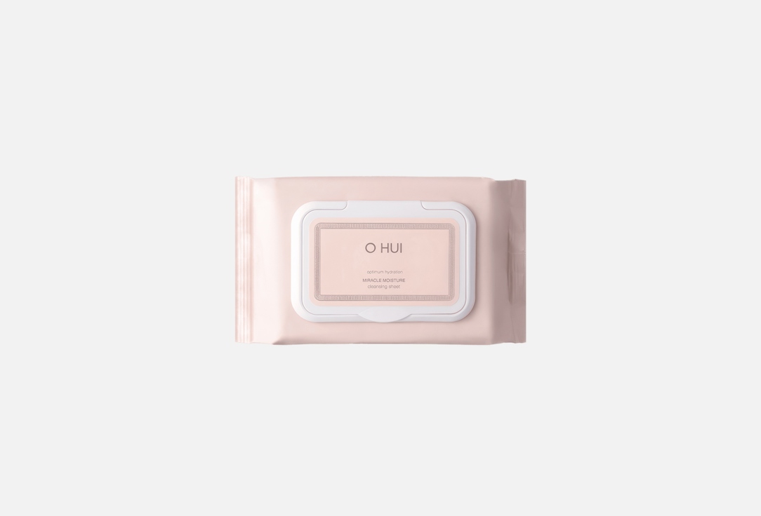 OHUI Face cleansing and moisturizing wipes Miracle moisture 60 pcs OHUI Face cleansing and moisturizing wipes Miracle moisture