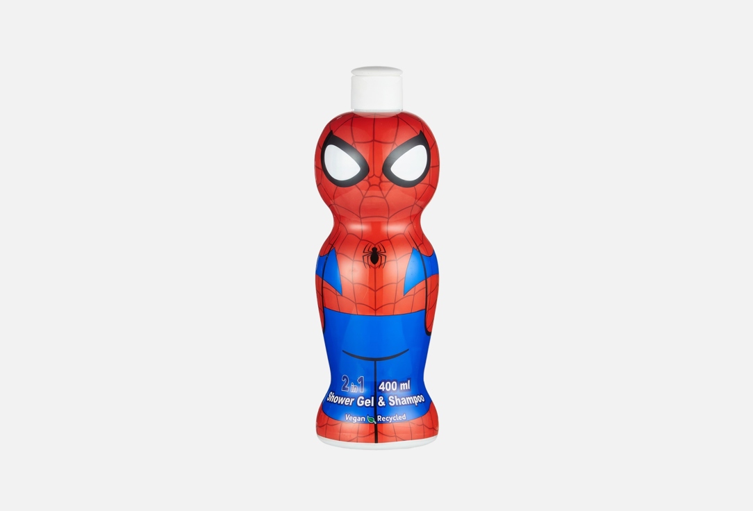 Air-Val Shower gel & Shampoo 2in1 Spider-man Figure 1D 400 ml Air-Val Shower gel & Shampoo 2in1 Spider-man Figure 1D