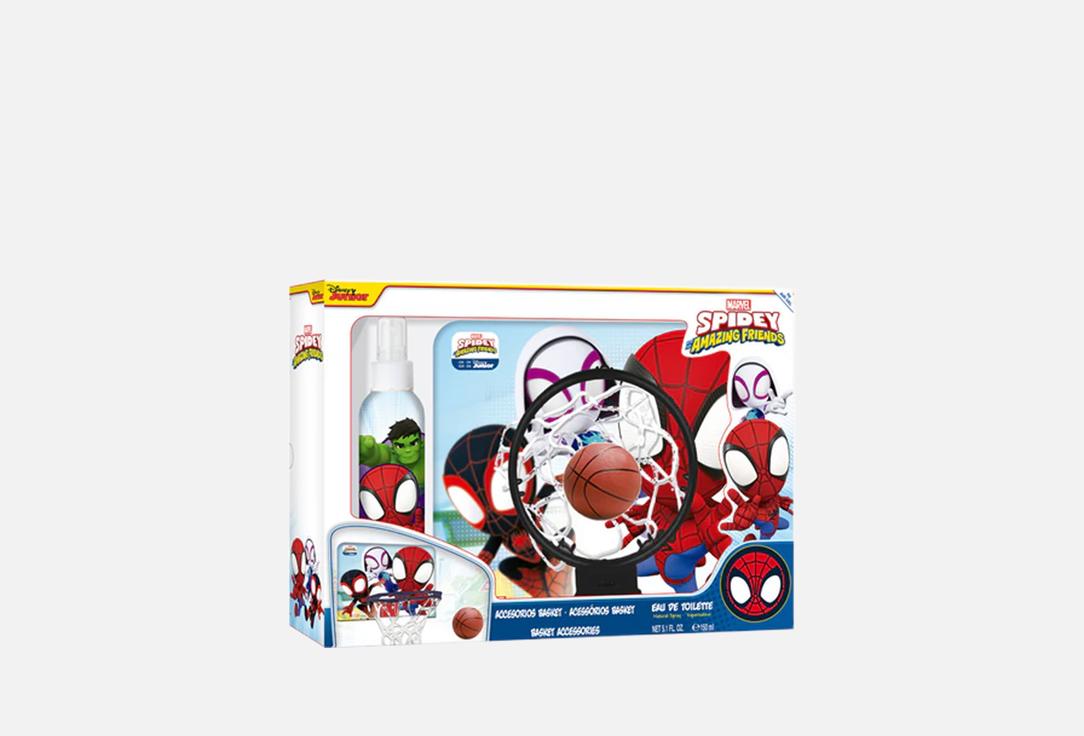 Air-Val Scented Body Spray & Basket Accessories Set Spidey and Amazing Friends 3 pcs Air-Val Scented Body Spray & Basket Accessories Set Spidey and Amazing Friends