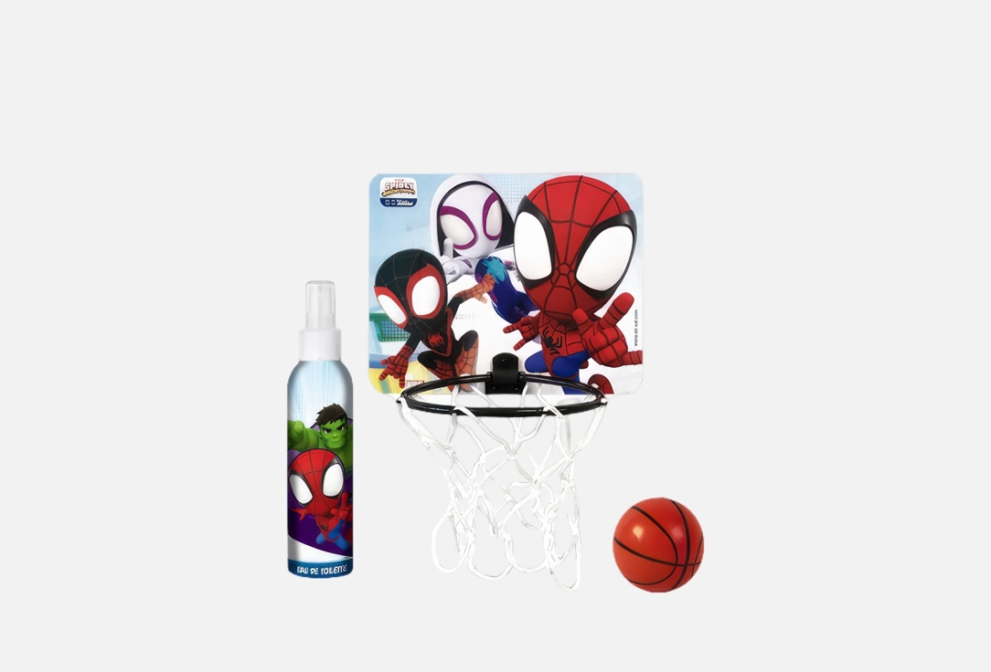 Air-Val Scented Body Spray & Basket Accessories Set Spidey and Amazing Friends 3 pcs Air-Val Scented Body Spray & Basket Accessories Set Spidey and Amazing Friends