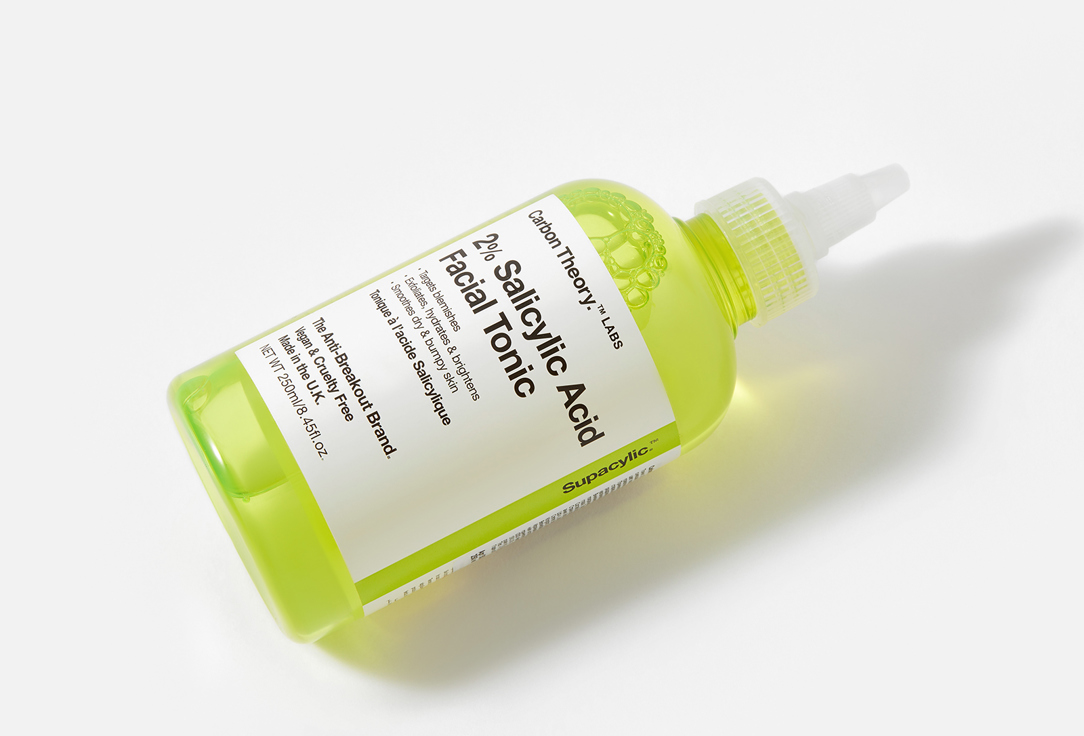 CARBON THEORY Exfoliating Face Tonic for problematic skin 2% Salicylic Acid 250 ml CARBON THEORY Exfoliating Face Tonic for problematic skin 2% Salicylic Acid