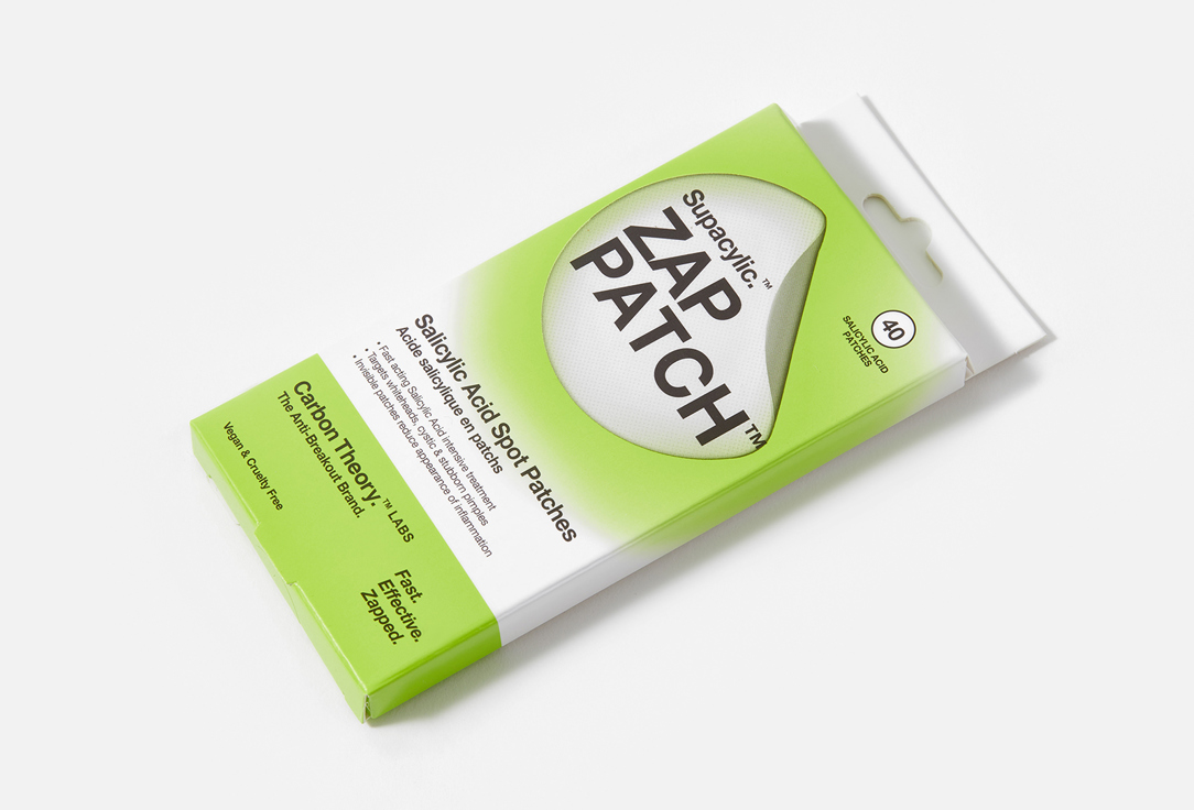 CARBON THEORY Blemish Spot Patches Zap Patch 40 pcs CARBON THEORY Blemish Spot Patches Zap Patch