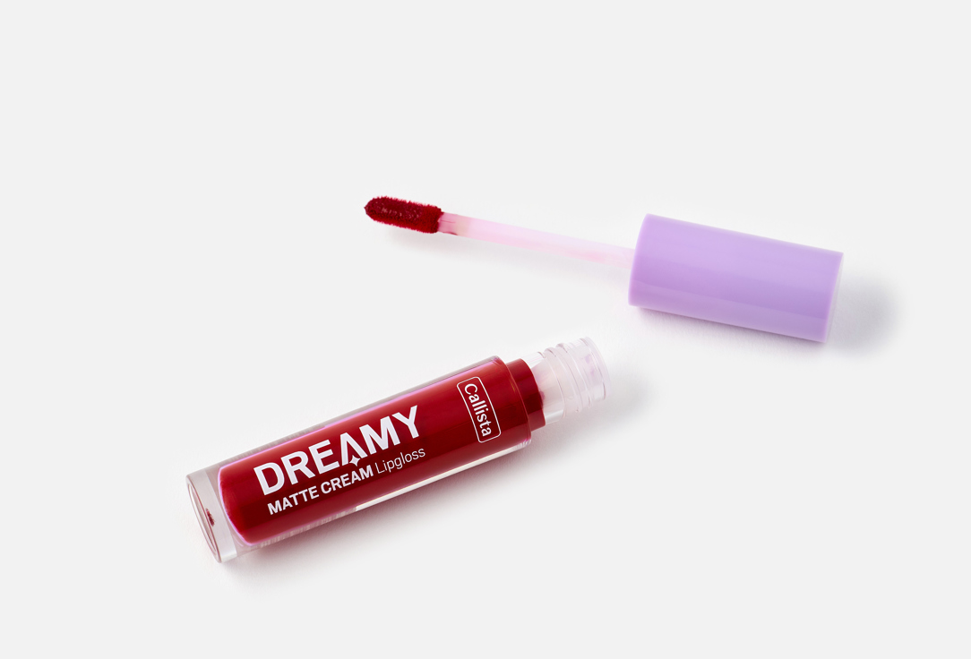 CALLISTA Matte Cream Lipgloss Dreamy 204, Hot girl check 4 ml CALLISTA Matte Cream Lipgloss Dreamy