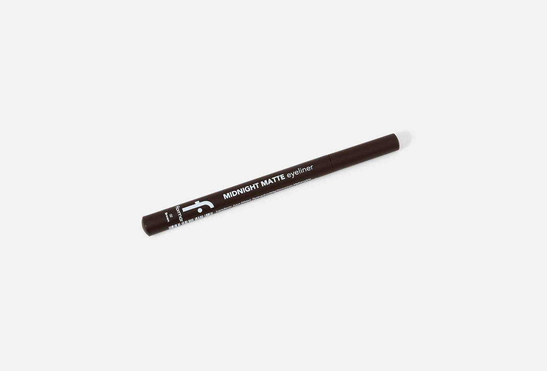 Flormar Matte Eyeliner Lightweight 02, Brown 1 ml Flormar Matte Eyeliner Lightweight