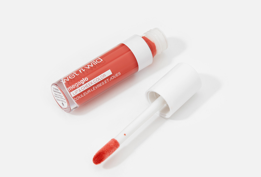 Wet n Wild Lip & Cheek Liquid tint Mega Glo Coral dream 6.5 ml Wet n Wild Lip & Cheek Liquid tint Mega Glo
