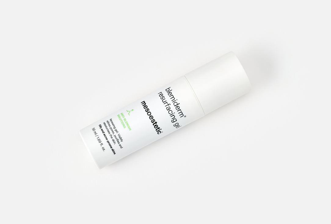 Mesoestetic Renovating and retexturising face gel blemiderm resurfacing