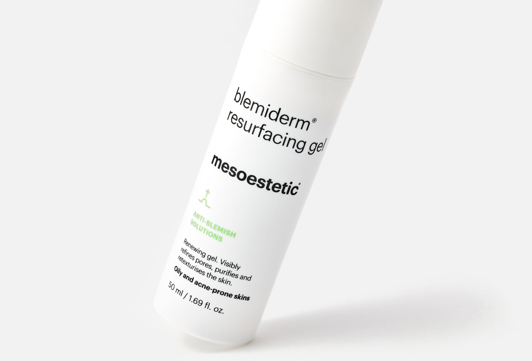 Mesoestetic Renovating and retexturising face gel blemiderm resurfacing