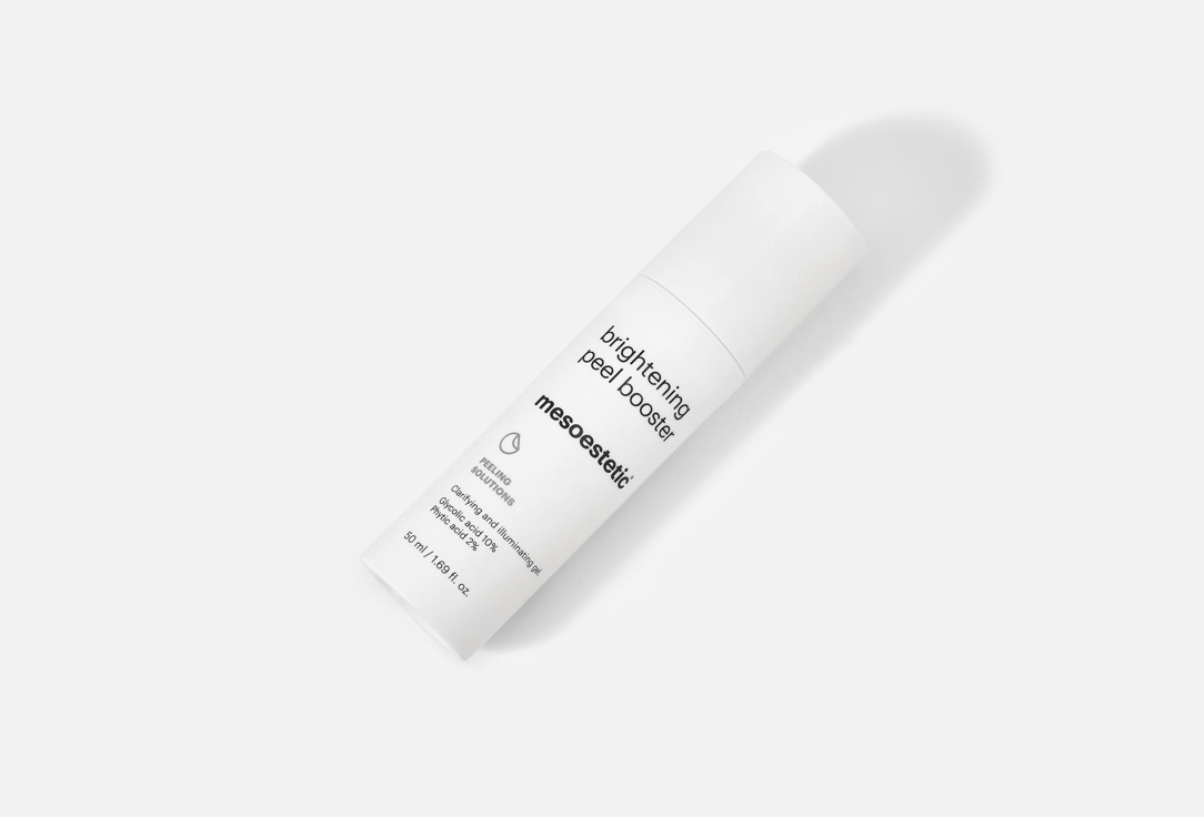 Mesoestetic renewing face gel brightening peel booster