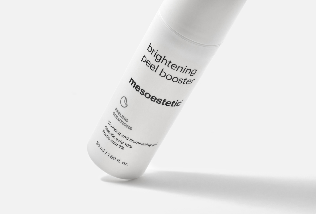 Mesoestetic renewing face gel brightening peel booster