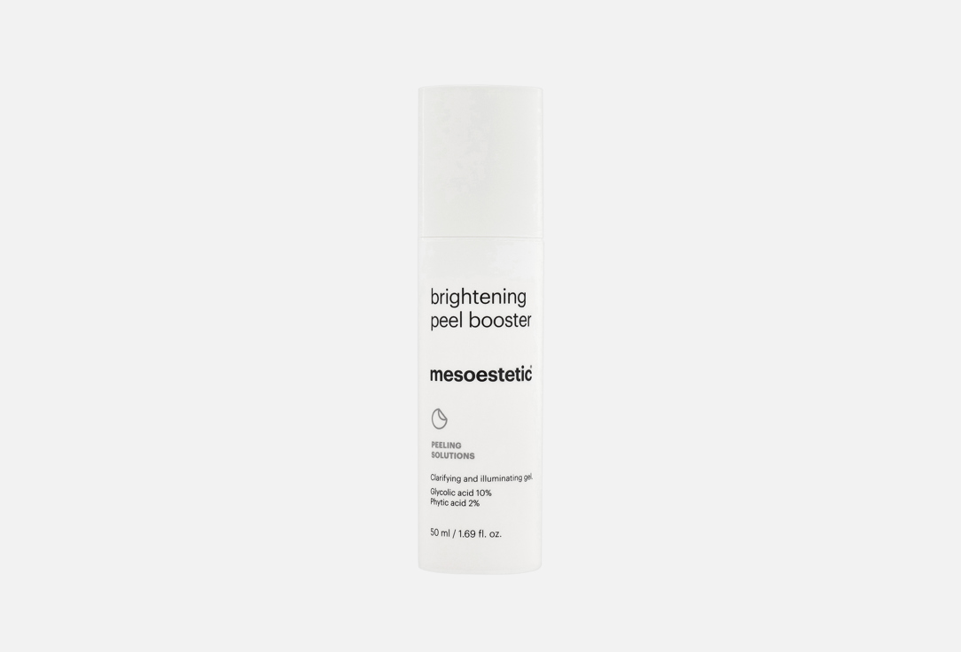 Mesoestetic renewing face gel brightening peel booster