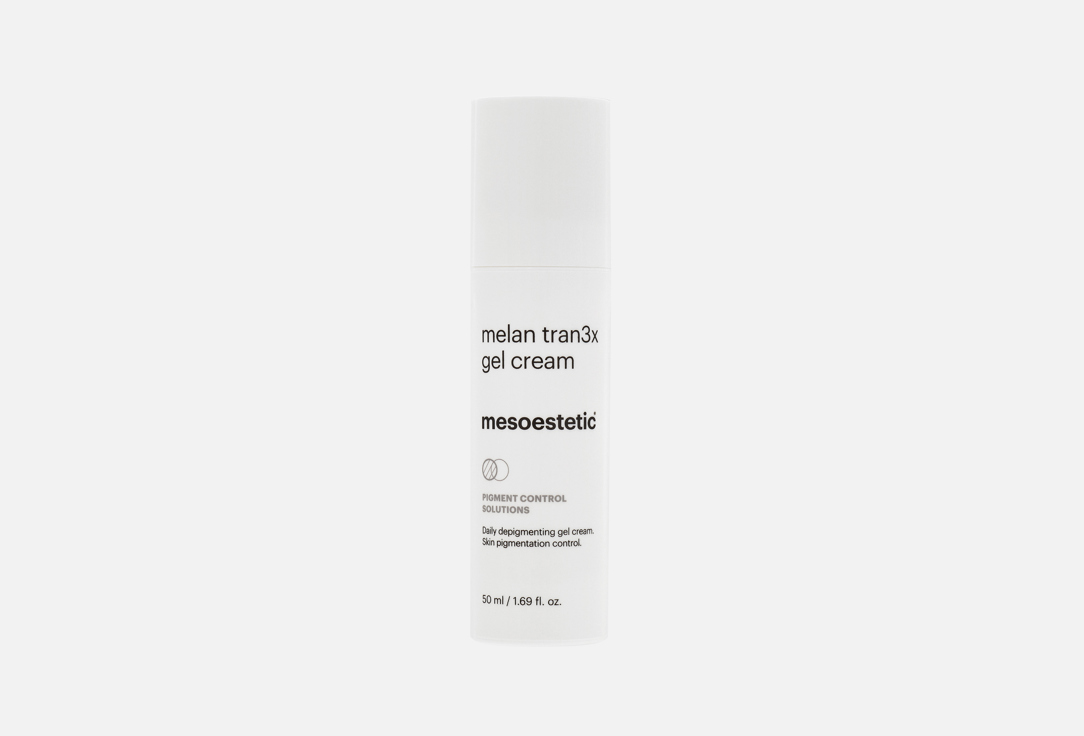 Mesoestetic depigmenting face gel cream melan tran3x