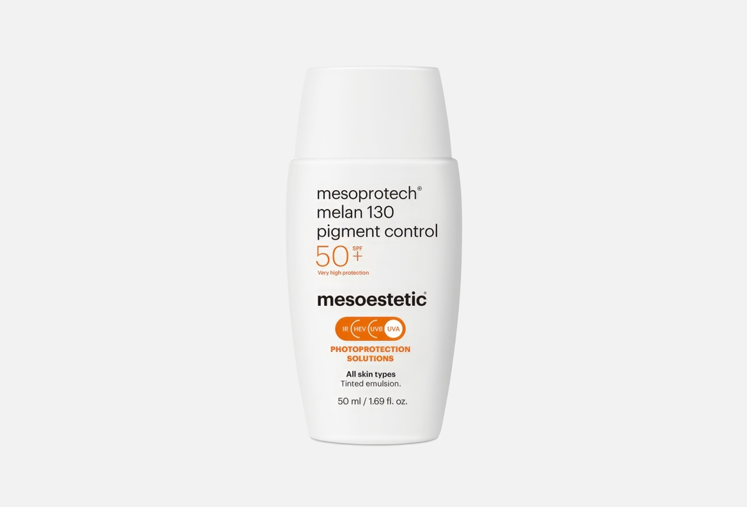 Mesoestetic pigment control sunscreen SPF 50+ mesoprotech melan 130 Beige 50 ml Mesoestetic pigment control sunscreen SPF 50+ mesoprotech melan 130