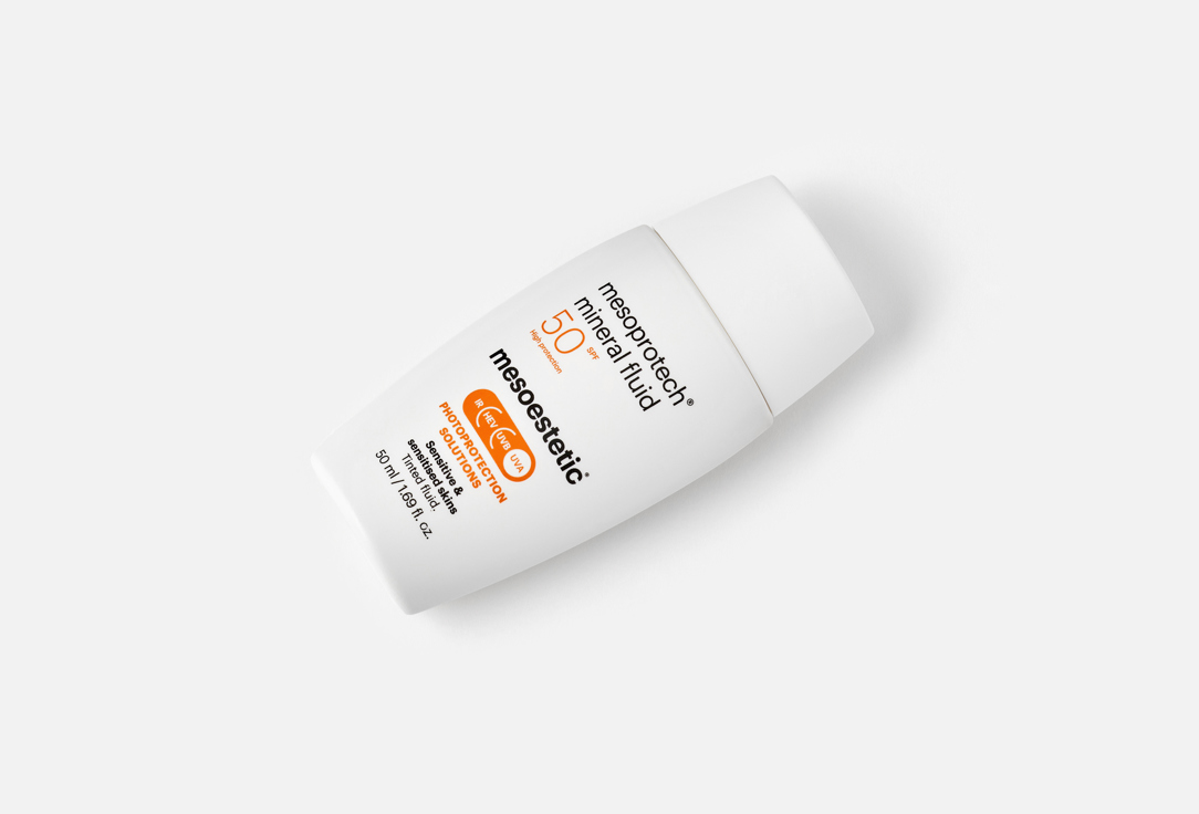 Mesoestetic mineral face fluid SPF 50+ mesoprotech