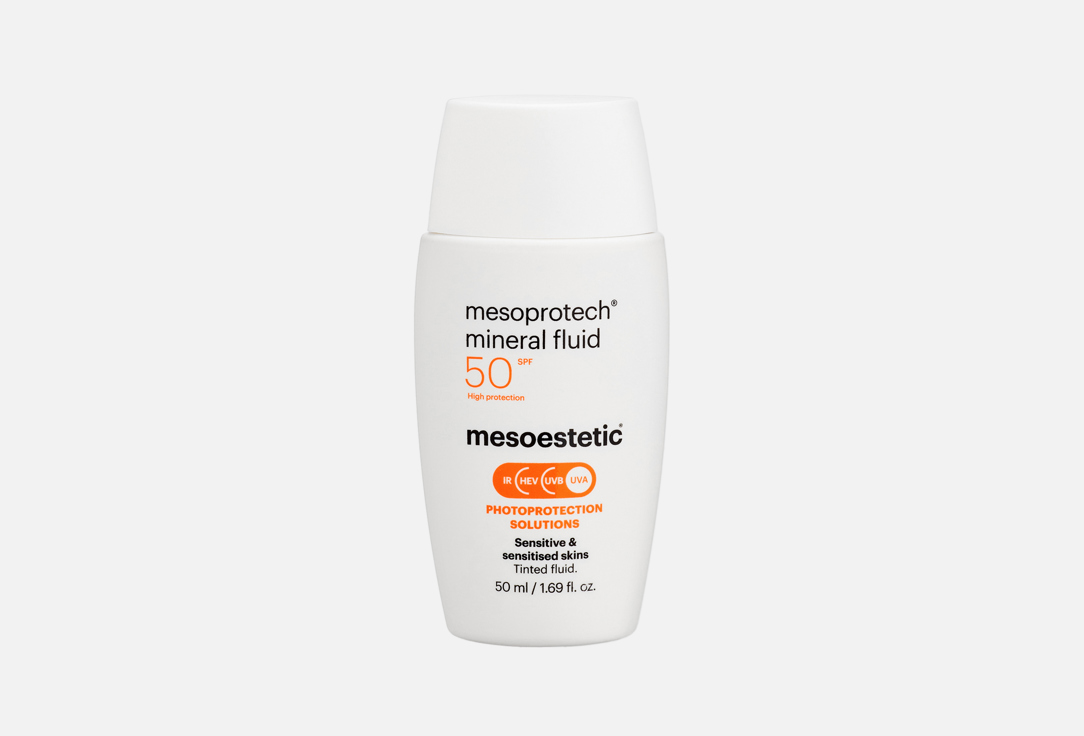 Mesoestetic mineral face fluid SPF 50+ mesoprotech