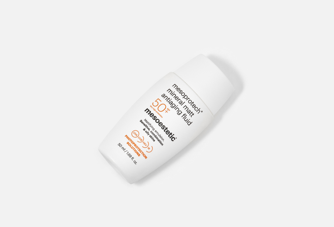 Mesoestetic mineral matt antiaging fluid SPF 50+ mesoprotech