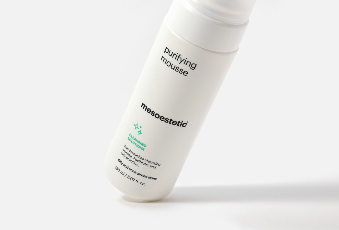 Mesoestetic purifiying face mousse CLEANSING SOLUTIONS
