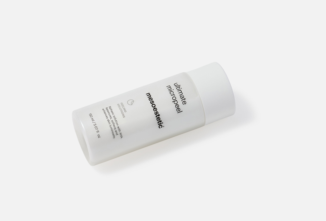 Mesoestetic biphasic solution with AHA ultimate micropeel