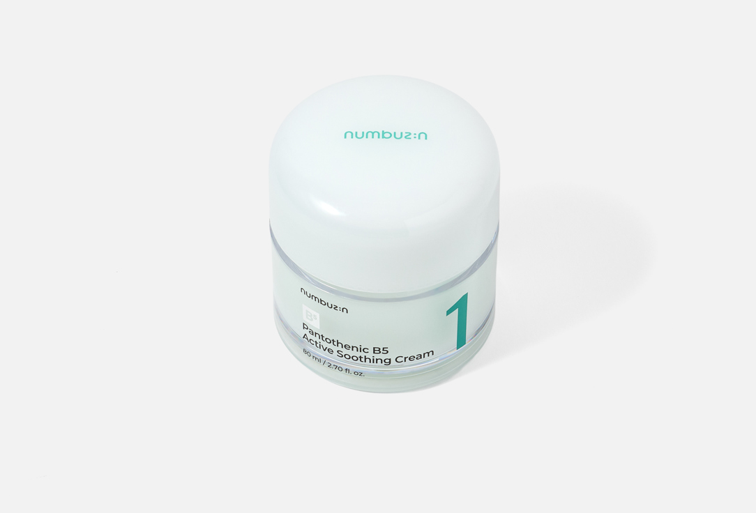 NUMBUZIN Numbuzin No.1 Pantothenic B5 Active Soothing Cream 80Ml 1 Pantothenic B5 Active