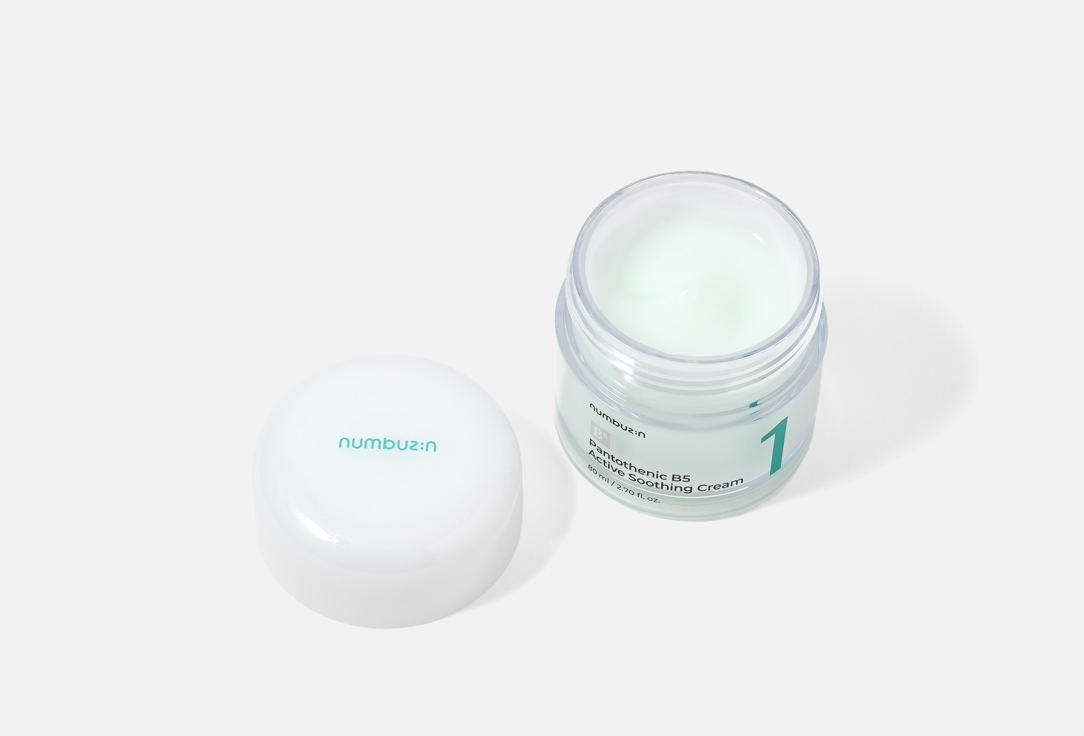 NUMBUZIN Numbuzin No.1 Pantothenic B5 Active Soothing Cream 80Ml 1 Pantothenic B5 Active