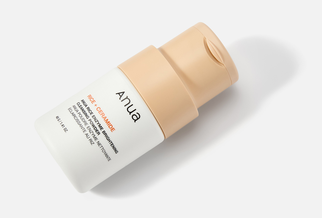 ANUA Soothing Face Powder Cleanser RICE ENZYME BRIGHTENING CLEANSING POWDER 40 g ANUA Soothing Face Powder Cleanser RICE ENZYME BRIGHTENING CLEANSING POWDER