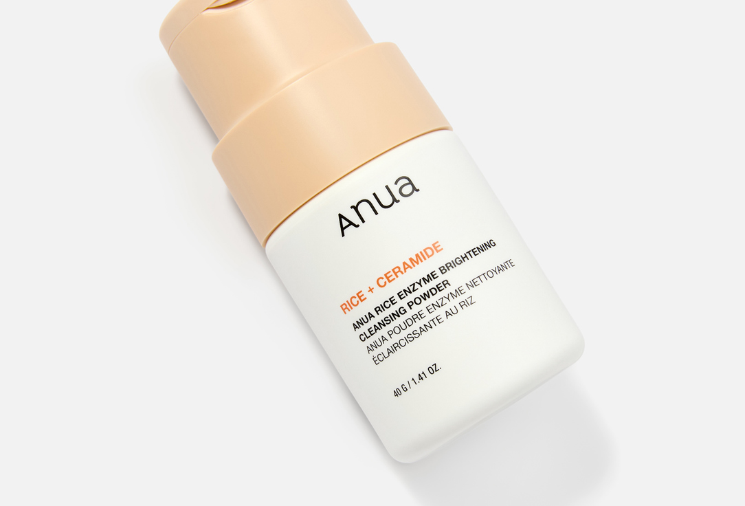 ANUA Soothing Face Powder Cleanser RICE ENZYME BRIGHTENING CLEANSING POWDER 40 g ANUA Soothing Face Powder Cleanser RICE ENZYME BRIGHTENING CLEANSING POWDER