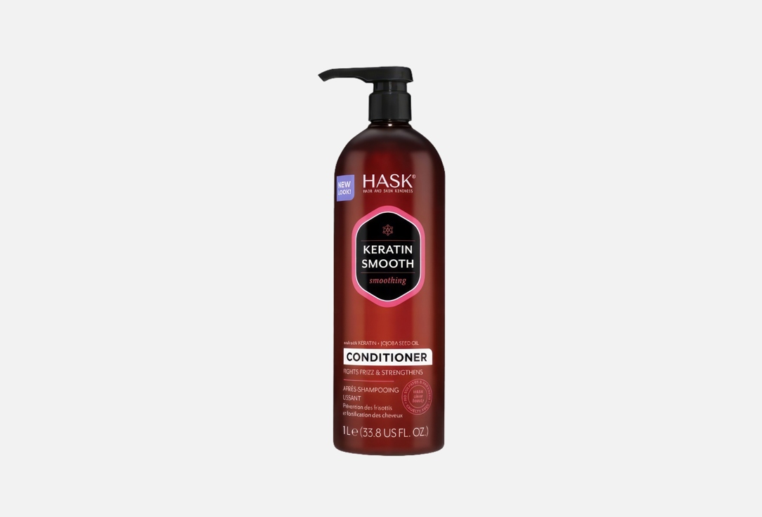Hask Кондиционер для гладкости волос Keratin Smooth