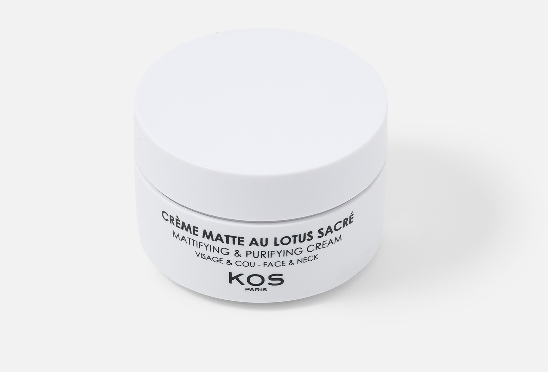 KOS PARIS Mattifying Cream for oily skin Purifying Cream